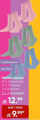 Galeria Damen-Socken Angebot