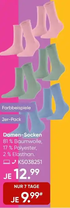 Galeria Damen-Socken Angebot