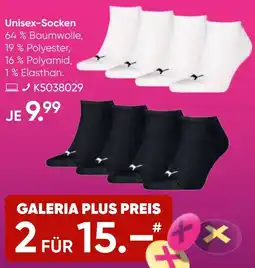 Galeria PUMA Unisex-Socken Angebot