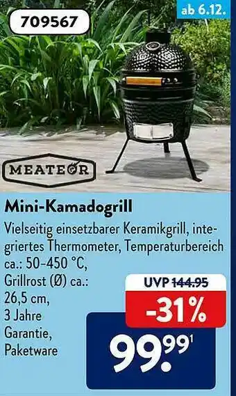 Aldi Süd Meateor Mini-kamadogrill Angebot