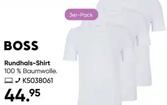 Galeria BOSS Rundhals-Shirt Angebot