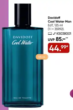 Galeria Davidoff Cool Water Man EdT Angebot