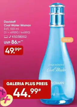 Galeria Davidoff Cool Water Woman EdT Angebot