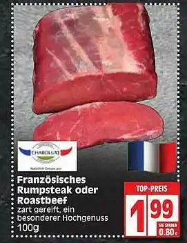 Edeka Französisches Rumpsteak Oder Roastbeef Angebot