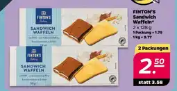 NETTO FINTON'S Sandwich Waffeln Angebot