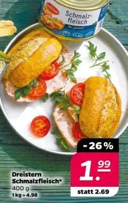 NETTO Dreistern Schmalzfleisch Angebot