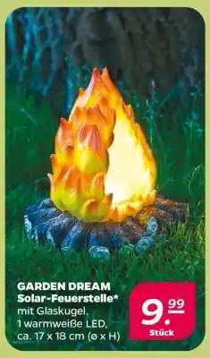 NETTO GARDEN DREAM Solar-Feuerstelle Angebot