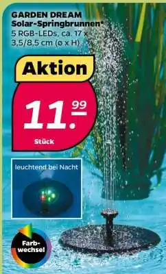 NETTO GARDEN DREAM Solar-Springbrunnen Angebot