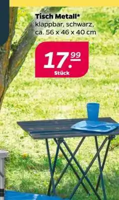 NETTO Tisch Metall Angebot