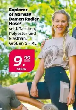 NETTO Explorer of Norway Damen Radler Hose Angebot