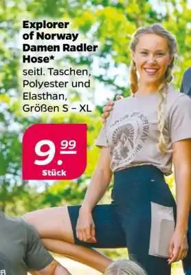 NETTO Explorer of Norway Damen Radler Hose Angebot