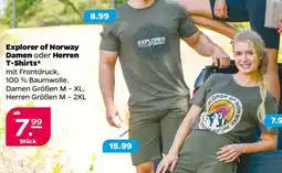 NETTO Explorer of Norway Damen oder Herren T-Shirts Angebot