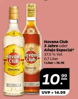 NETTO Havana Club 3 Jahre oder Añejo Especial Angebot