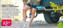 NETTO Explorer of Norway Damen oder Herren Shorts Angebot