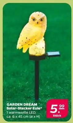 NETTO GARDEN DREAM Solar-Stecker Eule Angebot
