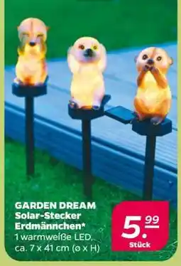 NETTO GARDEN DREAM Solar-Stecker Erdmännchen Angebot
