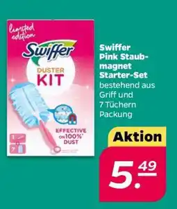 NETTO Swiffer Pink Staubmagnet Starter-Set Angebot