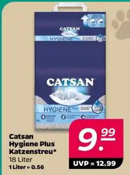 NETTO Catsan Hygiene Plus Katzenstreu Angebot