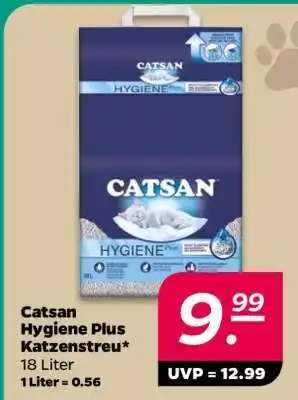 NETTO Catsan Hygiene Plus Katzenstreu Angebot