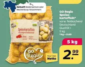 NETTO GO Regio Speisekartoffeln Angebot