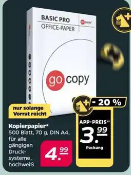 NETTO go copy BASIC PRO OFFICE-PAPER Angebot