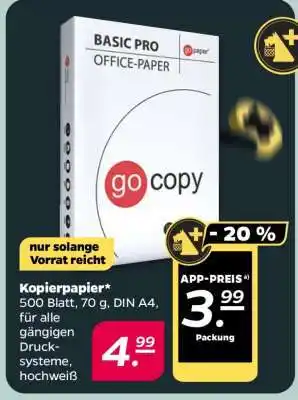 NETTO go copy BASIC PRO OFFICE-PAPER Angebot