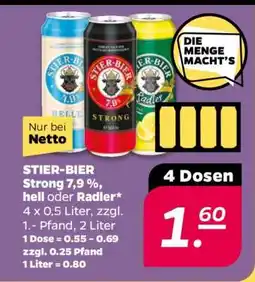 NETTO STIER-BIER Angebot