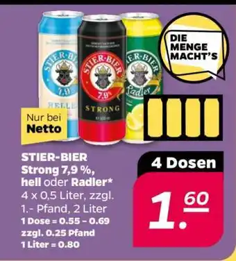 NETTO STIER-BIER Angebot