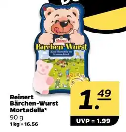 NETTO Reinert Bärchen-Wurst Mortadella Angebot