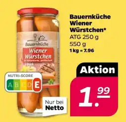 NETTO Bauernküche Wiener Würstchen Angebot