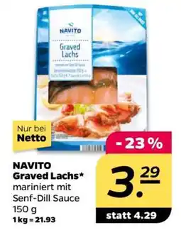 NETTO NAVITO Graved Lachs Angebot