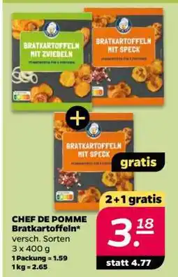 NETTO CHEF DE POMME Bratkartoffeln Angebot