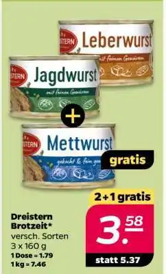 NETTO Dreistern Brotzeit Angebot