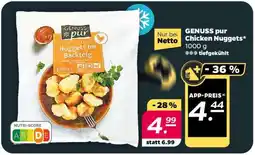 NETTO GENUSS pur Chicken Nuggets Angebot
