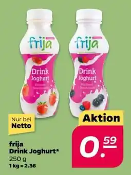 NETTO frija Drink Joghurt Angebot