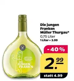 NETTO Die jungen Franken Müller Thurgau Angebot