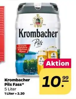 NETTO Krombacher Pils Fass Angebot