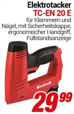 CENTERSHOP Einhell Elektrotacker TC-EN 20 E Angebot