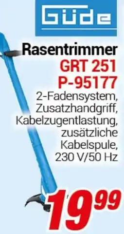 CENTERSHOP Güde Rasentrimmer GRT 251 P-95177 Angebot
