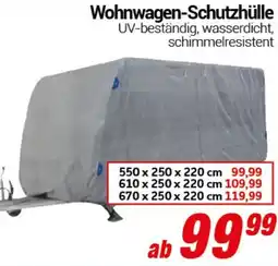 CENTERSHOP Wohnwagen-Schutzhülle Angebot