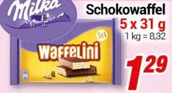 CENTERSHOP Milka Schokowaffel Angebot