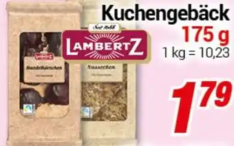 CENTERSHOP LAMBERTZ Kuchengebäck Angebot