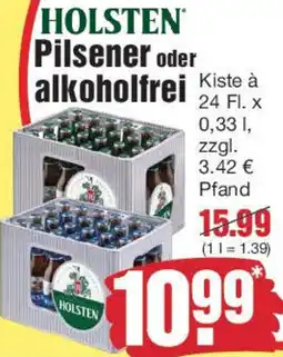 Edeka HOLSTEN Pilsener oder alkoholfrei Angebot