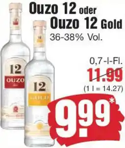 Edeka Ouzo 12 oder Ouzo 12 Gold Angebot