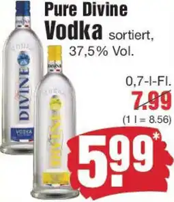 Edeka Pure Divine Vodka Angebot