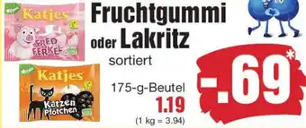 Edeka Katjes Fruchtgummi oder Lakritz Angebot