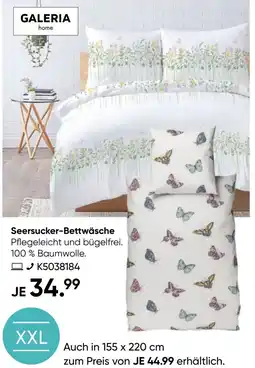 Galeria GALERIA home Seersucker-Bettwäsche Angebot