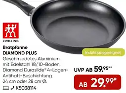 Galeria ZWILLING Bratpfanne DIAMOND PLUS Angebot