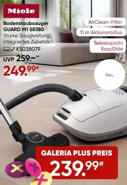 Galeria Miele Bodenstaubsauger GUARD M1 S8380 Angebot