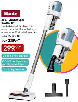 Galeria Miele Akku-Staubsauger Duoflex HX1 Angebot